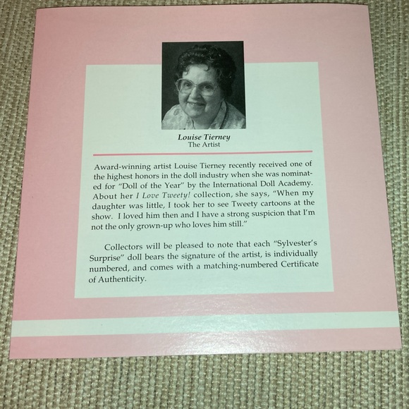 NEW “SYLVESTER'S SURPRISE ” #93022 ASHTON-DRAKE - ORIGINAL BOX &  COA - Picture 6 of 17